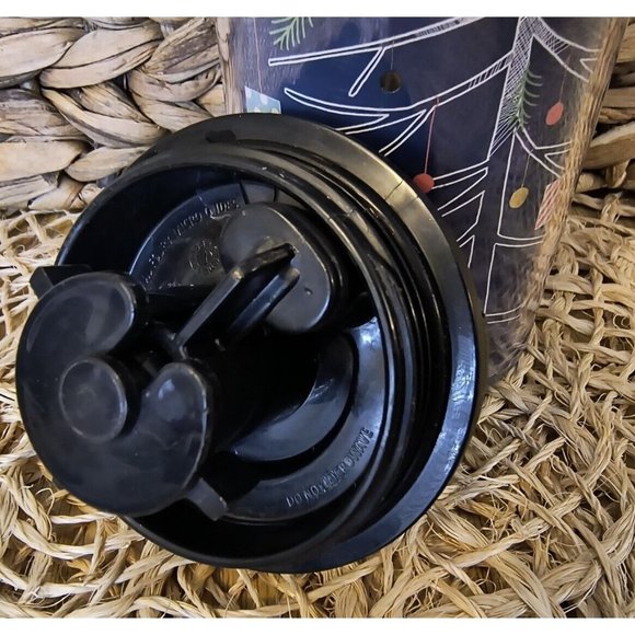 Starbucks Tall Christmas Tree w/ Presents Travel Mug, Plastic, 16 Ounce, EUC - Picture 7 of 10